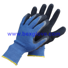 13 Gauge Bamboo Fiber Liner, Latex Coated, Foam Finish Work Glove